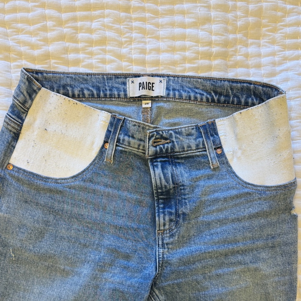 Paige maternity jeans